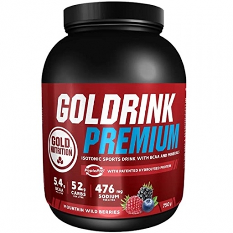 Goldrink Premium + BCAAs 750g